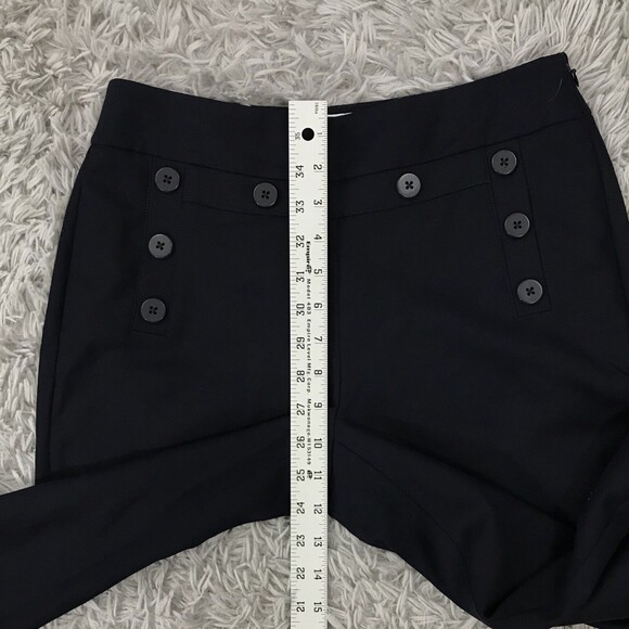 CAbi Pants 2 Women's Navy blue Mariner Trouser style 5077R - Picture 6 of 7